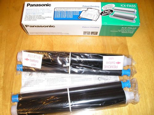 Panasonic Replacement Film KX-FA55 2 Rolls Value Pack Thermal Fax