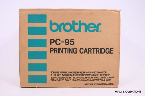 Brother PC-95 Printing Cartridge Black GENUINE for Fax 900/950M/980M/1500M 1000p
