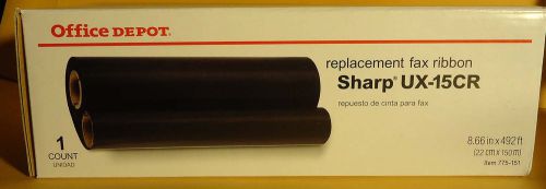 Office Depot Sharp UX-15CR Fax Replacement Ribbon New Unopened Box