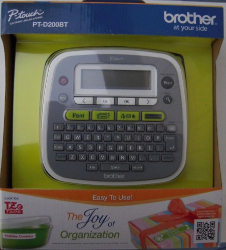 Brother P-touch Home and Office Thermal Labeler PT-D200 New