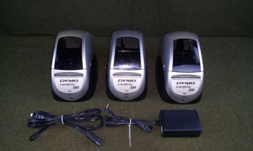 Dymo LabelWriter 320 USB Label Thermal Printer Lot Of 3