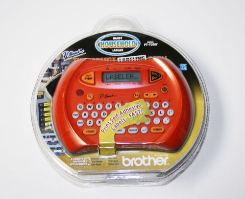 New sealed brother p-touch personal labeler pt-70diy label maker m tape for sale