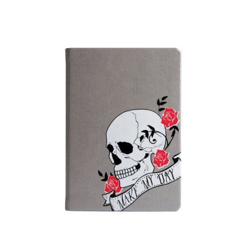 Daycraft Skinz A6 Skull Designed Lined Notebook