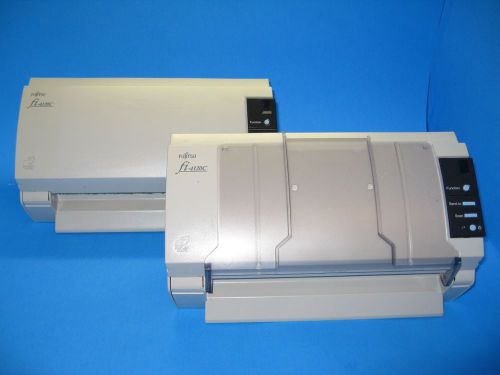 LOT of 2 Fujitsu fi-4120C PA3289-B005 Pass Through High Speed Business Scanner