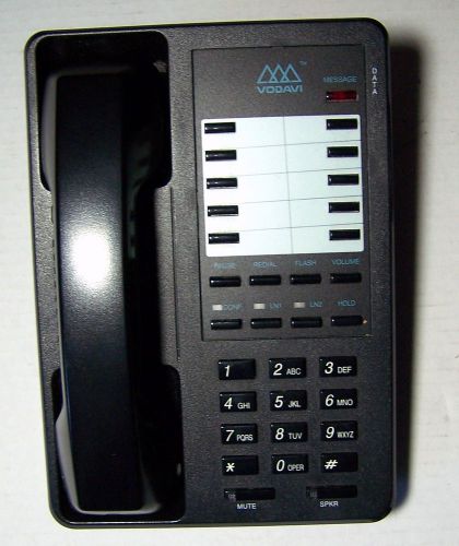 Vodavi starplus two-line non-display speakerphone 2803-00 black - telephone for sale