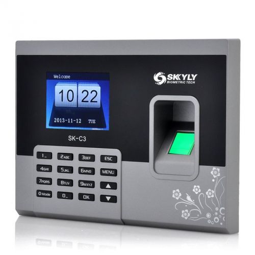 Fingerprint time attendance system - 2.8 inch 320x240 display, 150000 records for sale