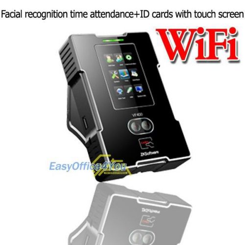 Spanish Built-in Ethernet+Wifi Biometric Face+RFID Time Track Attendance Clock