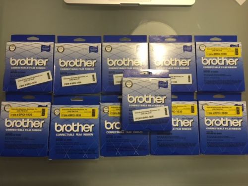 Brother Correctable Film Ribbon Black 1030 AX Series Lot of 11!! BRAND NEW!