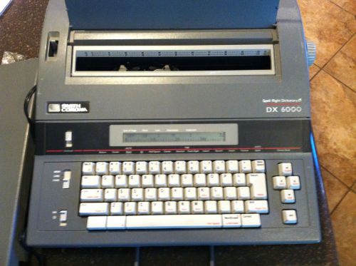 Smith Corona Dx 6000 Word Pricessing Typewriter