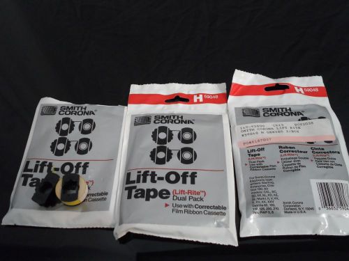 New Dual Pack Smith Corona H59048 Lift-Rite Lift-Off Cover-Up Tape, 2 in Package