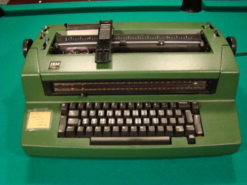 Green IBM Correcting Selectric III Electric Typewriter