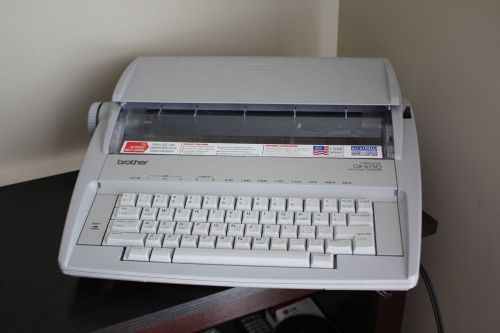 Brother GX6750 Electronic Correctonic Portable Electric Typewriter - Needs ink