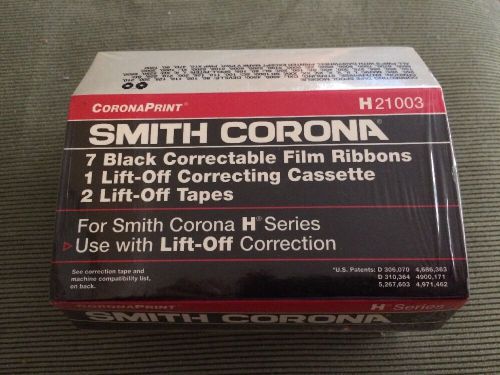 Smith Corona H21003 Typewriter Film Ribbons Tapes Value Pack - New