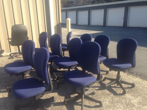Lot Of 10 Herman Miller Reaction Office Chairs