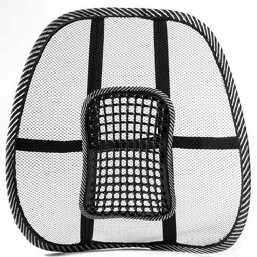 Mesh back lumbar support massage beads for car seat massage cushion new for sale