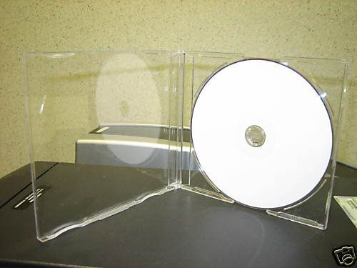 100 7.2MM MAXI SLIM SINGLE CD JEWEL CASE &#034;J&#034; CARD PSC17
