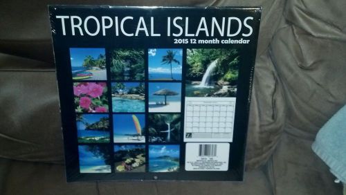 2015 Tropical Islands 12 Month Calendar