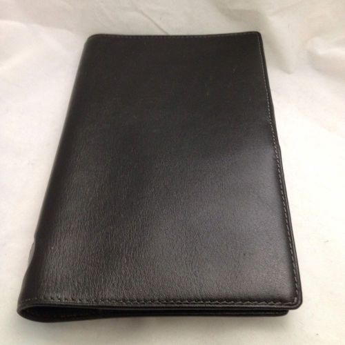 Filofax guildford slimline personal nappa leather black for sale