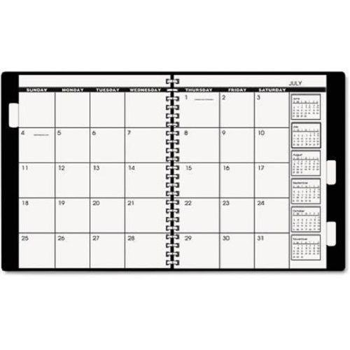 AT-A-GLANCE Appointment Book Refill, Black, 9&#034; x 11&#034;, 2016