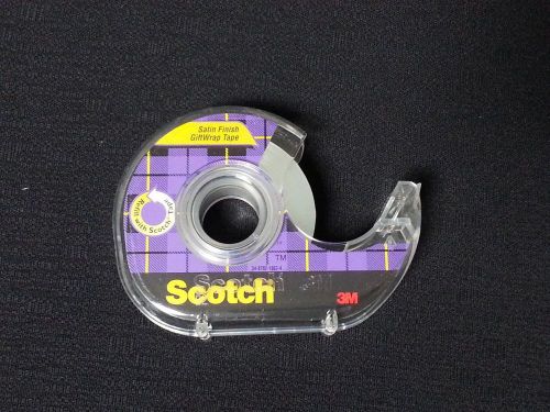 Scotch giftwrap tape: 3/4 inch x 1100 inch (no reserve &amp; free same day shipping! for sale