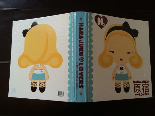 Brand New HARAJUKU LOVERS 3 Ring Binder by Gwen Stefani, White, Sold Out!!
