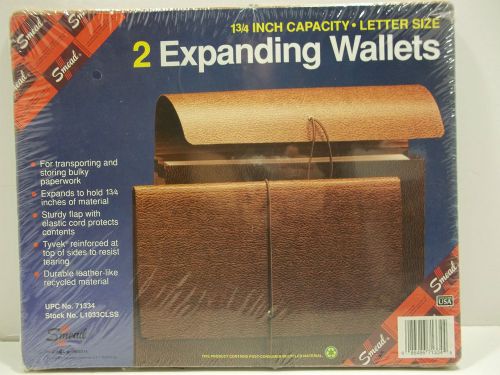 Smead Pack of Two Expanding Wallets (Made in USA) 71334
