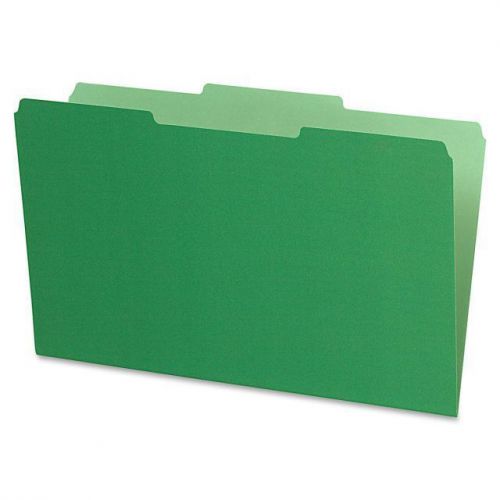 3 x 100pk pendaflex colored interior file folders pfx435013bgr legal 1/3 tab cut for sale