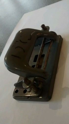 Hole  punch old vintage antique? Collectable stationary grey