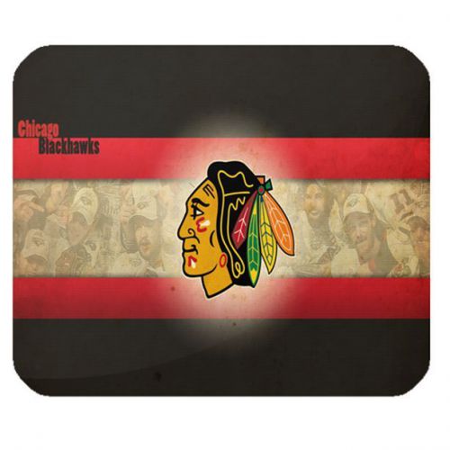New Custom Mouse Pad Chicago Black Hawks for Gaming