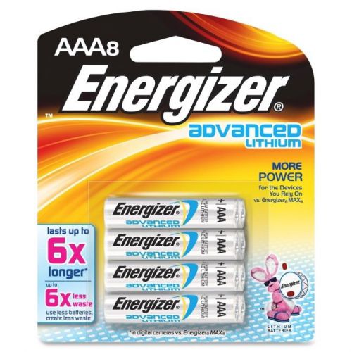 ENERGIZER-BATTERIES EA92BP-8 ENERGIZER LITHIUM AAA 8 PACK