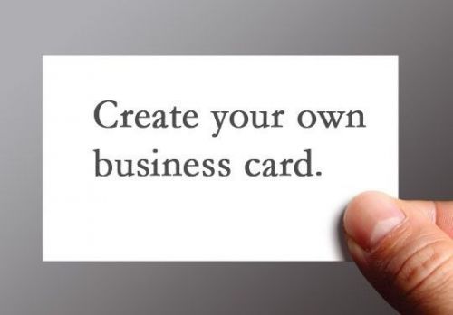 1,000 Business cards, Create Your Own Business Cards the easy way, FAST SHIPPING