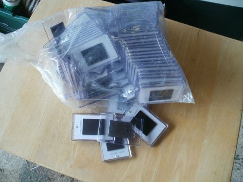 Clear Plastic Buisness Card Holders with   Magnets x 50