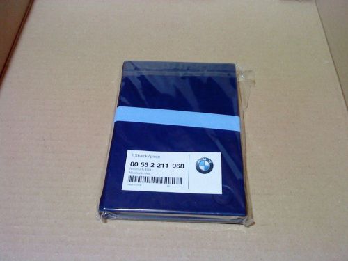 Genuine BMW notebook blue 80562211968