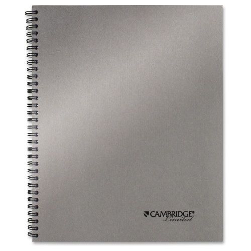 Mead Silver 11&#034; Metallic Notebook - 20 Lb - Legal Ruled - 1 Each (mea06327)