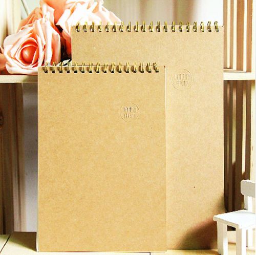 B5 18K Diary Notebook Creativity Classics Vintage Brown Paper Note pads