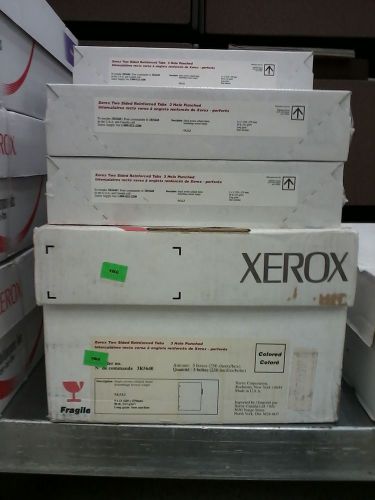 Xerox Tabs, 3R5640, 5-Bank, rainbow 9&#034; x 11&#034; 250rm