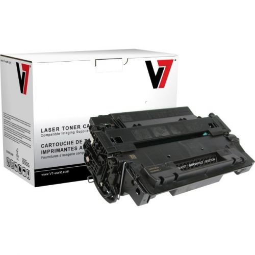 V7 toner thk255xh ce255x black cartridge laserjet for sale