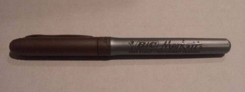 BIC Mark It YELLOW GOLD Fine Point Marker Pen Metallic NEW