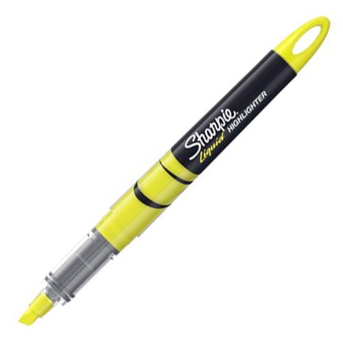 New Sharpie Accent Yellow Liquid Pen-Style Highlighter