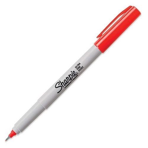 Sharpie Pen Style Permanent Marker - Ultra Fine Marker Point Type - (san37122)