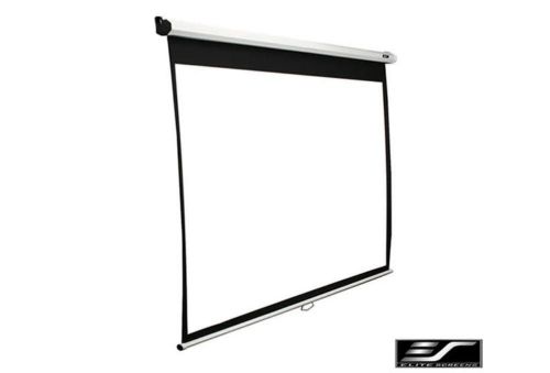 New elite screens m120xwh2-srm 120&#034;(16:9) slow retract manual pull down screen for sale