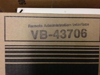 Panasonic VB-43706, Panasonic DBS Remote Admin Interface, Free shipping