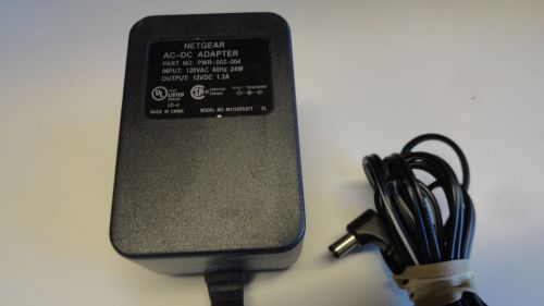 T1:  Netgear PWR-002-004 12V 1.2A Power Supply AC Adapter Adaptor