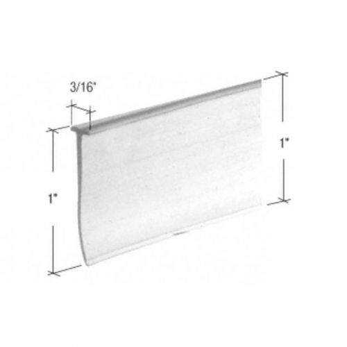 CRL Clear Shower Door Bottom &#034;T&#034; Seal and Wipe M6211 For Swinging Doors