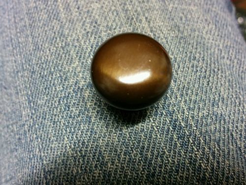 (22) Colonial 191-10-B 3/4&#034;Cabinet Pull Knob Kitchen Bath brown new. SOLID BRASS