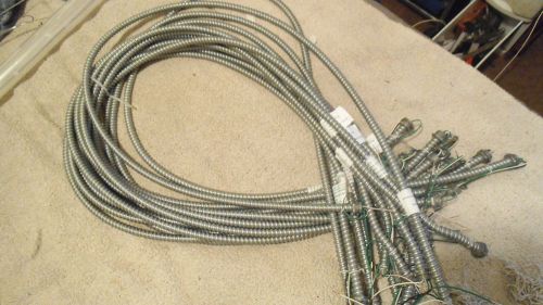 6 ft 18 ga flexible mettalic conduit w/ ends &amp; wire ul listed for sale