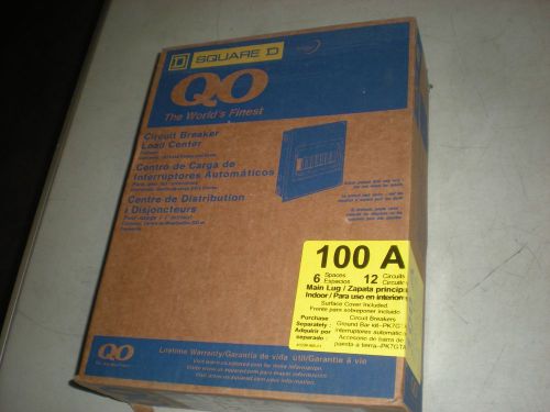 Square D QO612L100SCP Circuit Breaker Load Center - NIB