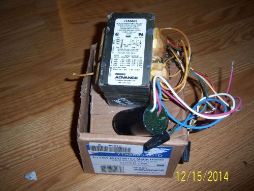 New philips advance hid ballast kit metal halide 175w 71a5593-001d * for sale