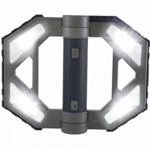 Might-D-Light Rechargeable LED Work Light Cooper Work Lights LED140 Black/Gray