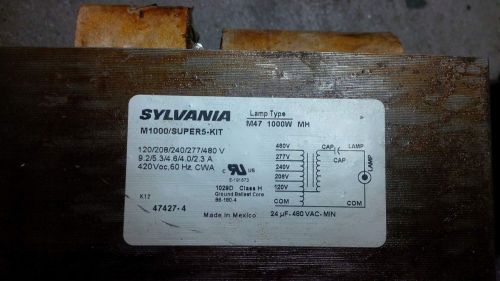 Sylvania 1000w Metal Halide Ballast